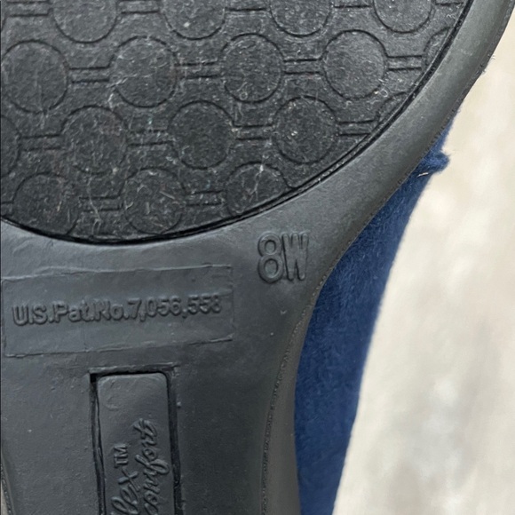 Dexflex Comfort Deep Blue Wedges - Picture 7 of 7